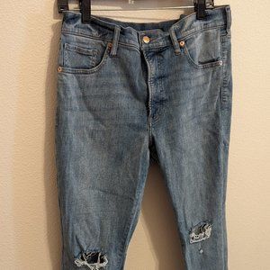 Express Skinny Mid Rise Jean - 14S